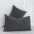 MooMee 100% Washed Cotton Pillowcases Linen Like Textured Breathable Soft-108202811-108202799
