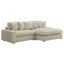 Lain Sectional Sofa With Reversible Chaise, 6 Throw Pillows, Corduroy-99517224