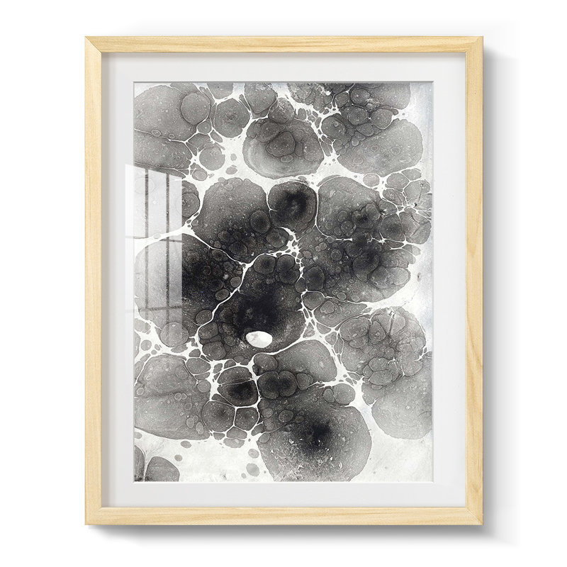 Marbling XIV -Framed Print