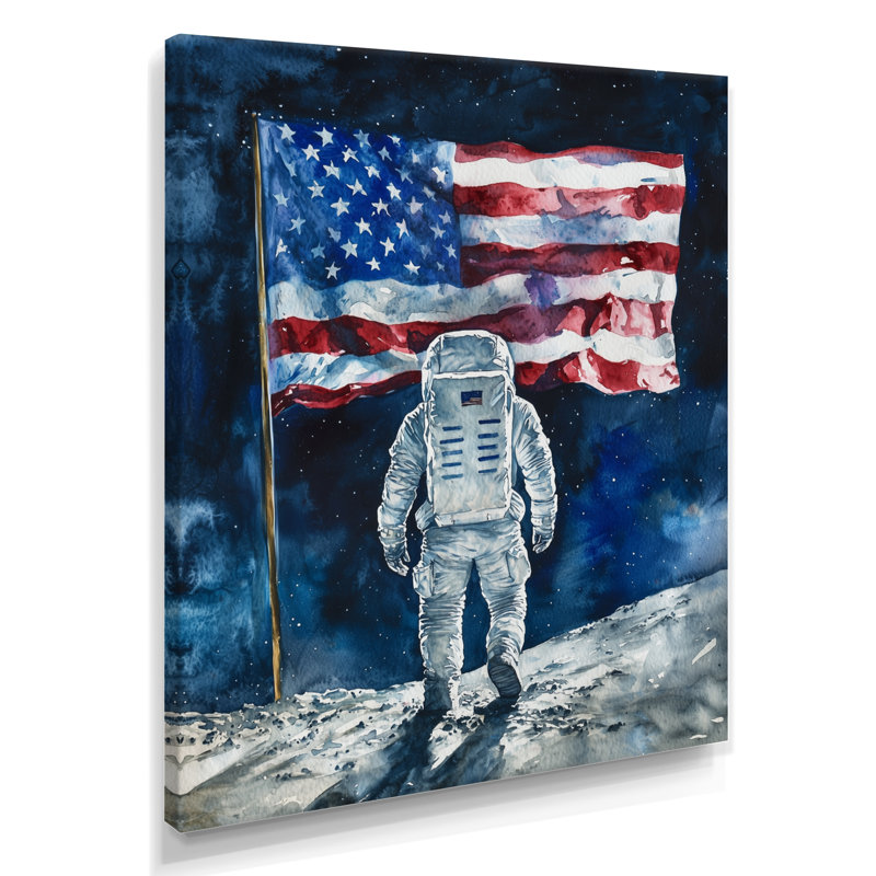 Décoration murale Munford - Astronomie et espace, H 40 po x l 30 po, Toile tendue, Ne s’applique pas
