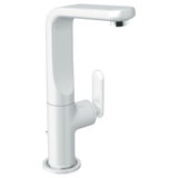 Veris Single Handle Wall Mounted Bathroom Faucet