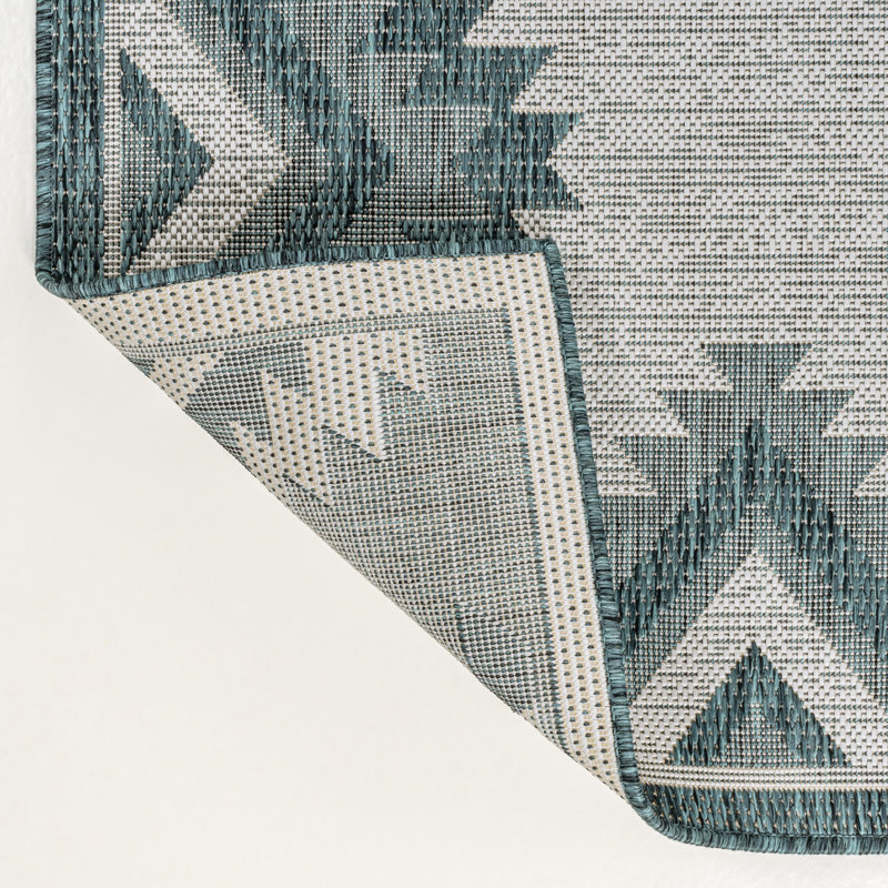 Tapis intérieur / extérieur Kyona, Tapis de couloir 2 pi x 7 pi 10 po