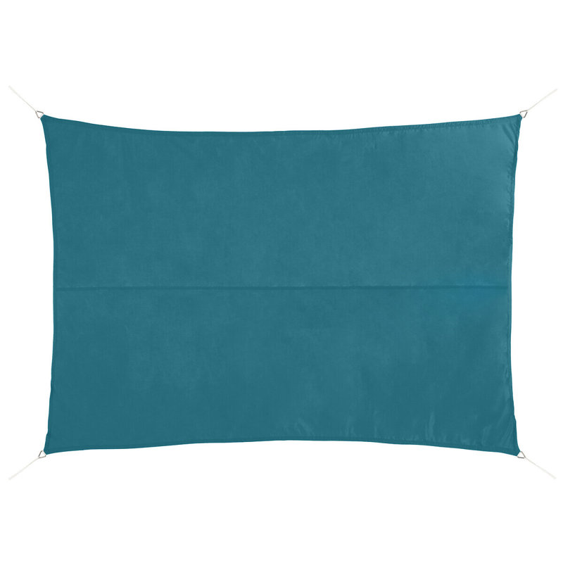 Rectangular Shade Sail Shae, Peacock Blue