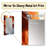 Canyon Antelope Symphony I - Canyon Unique Wall Mirror Decor, Traditional Large Mirror, Printed Metal Art-1734903455
