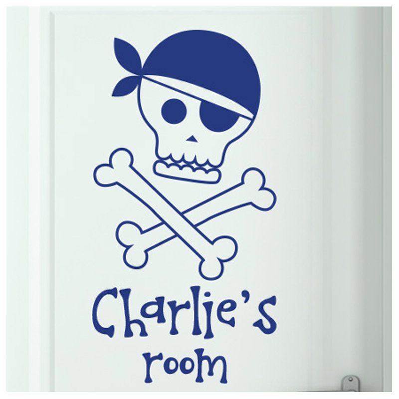 Nautical & Beach Wall Decal, Dark Blue