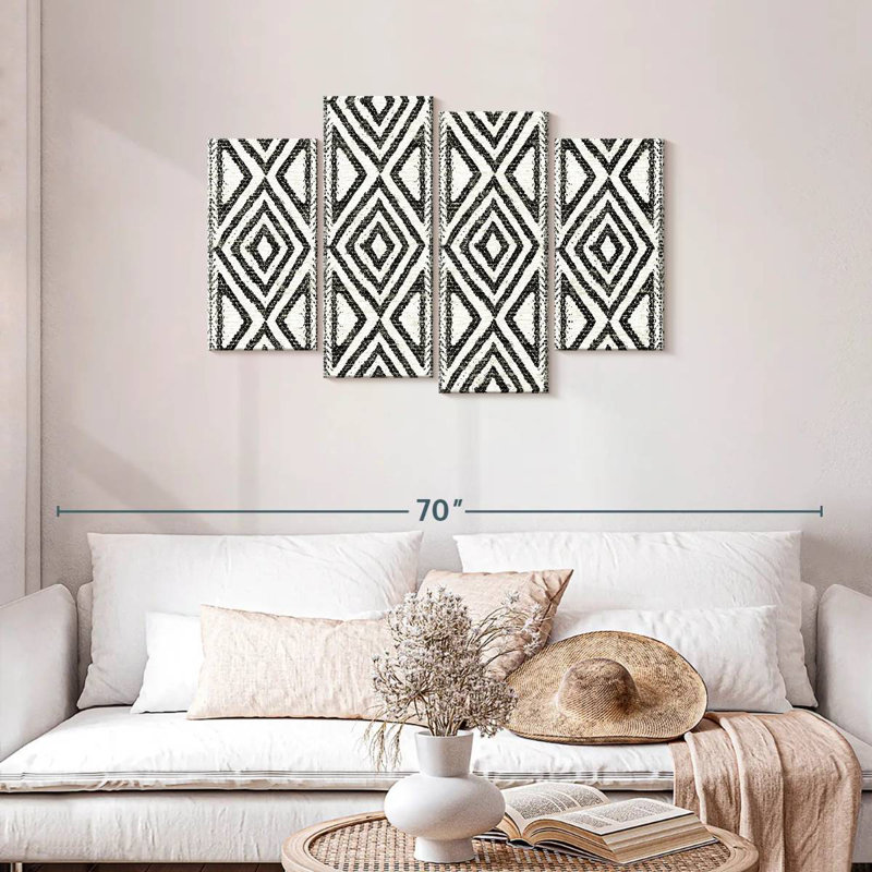 Motif sauvage africain Avery II, H 27 po x l 43 po