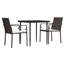 Ensemble repas d'extérieur carré L 31,5 po Marras-1660004858-1660004859