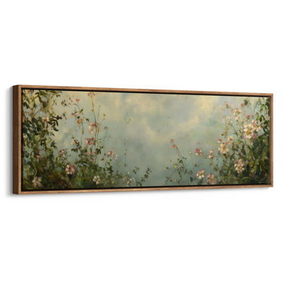 Wildflower Meadow Sky Serenity Art Bedroom Print Wall Art