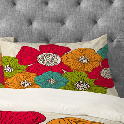 Taie d'oreiller Fleurs