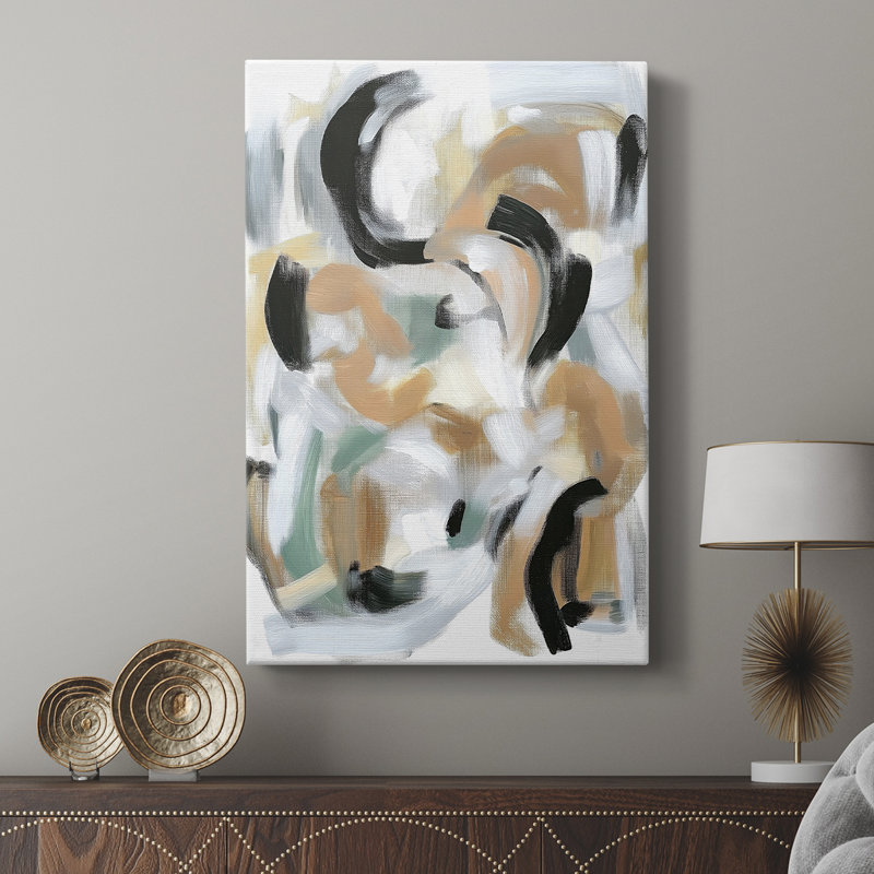 Série ABSTRACT DCCXCII - Cavas de galerie sur mesure, H 18 po x l 12 po