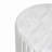Outdoor Carved Side Table,White-13147567
