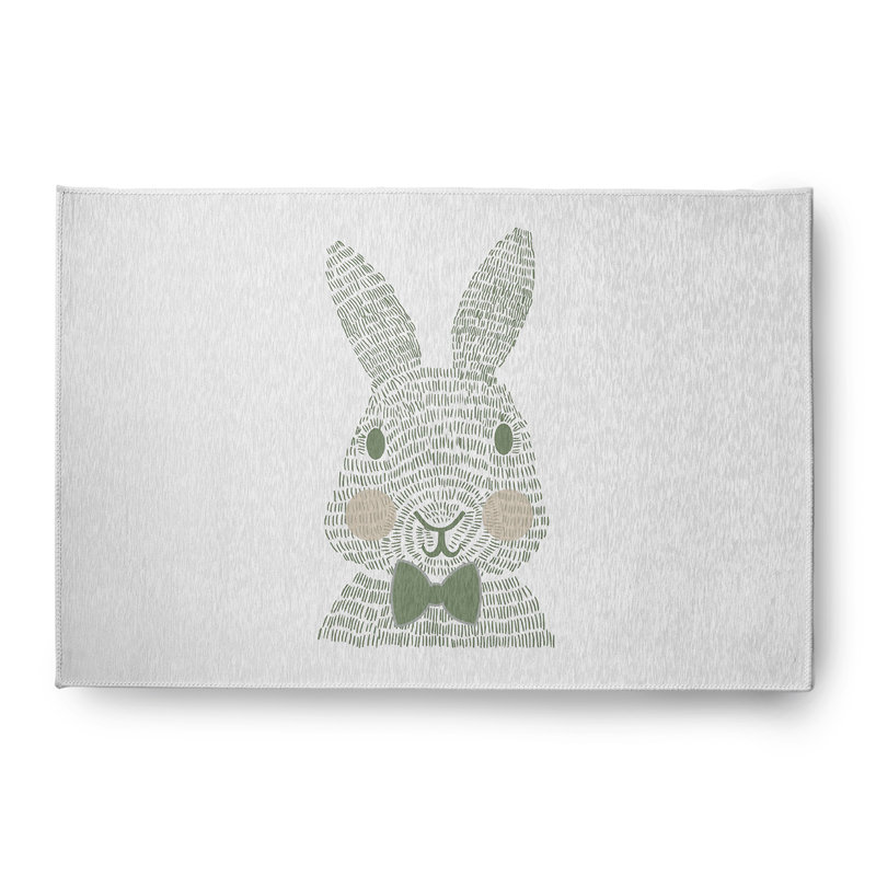 Chenille Indoor Rug, Rectangle 4' x 6'