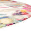  Tapis abstrait octogonal beige / rose / jaune-86624522
