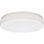  1-Light 14"W Integrated LED Indoor or Outdoor Convertible Surface or Wall Mount Fixture with Twist On White Acrylic Drum Diffuser