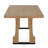 63" Rectangular Dining Table (Light Ash)-484699087