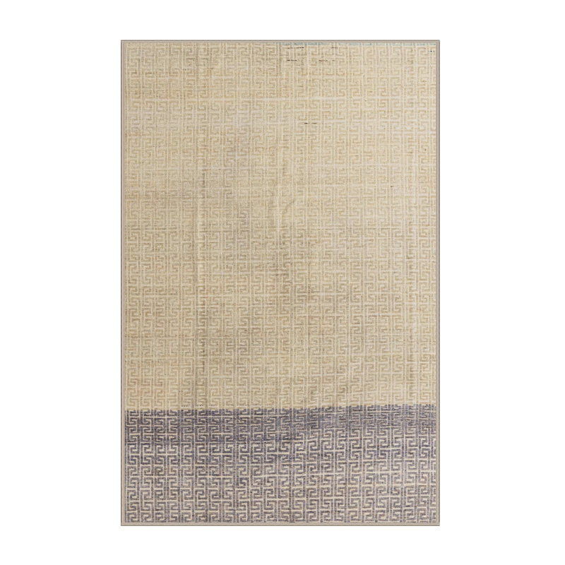 Tapis abstrait moderne 4547, Rectangle de 2 pi x 3 pi