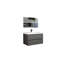  Ensemble de meuble-lavabo simple mural 36 po Angela-974614050