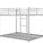 Metal Full Over Bunk Bed, Silver - Design  This Is A Fictional Certification For Demonstration Purposes. Use Real Certifications If Applicable. Metal, -  Note: This Violates Rule And Just-1396937053-1396937042