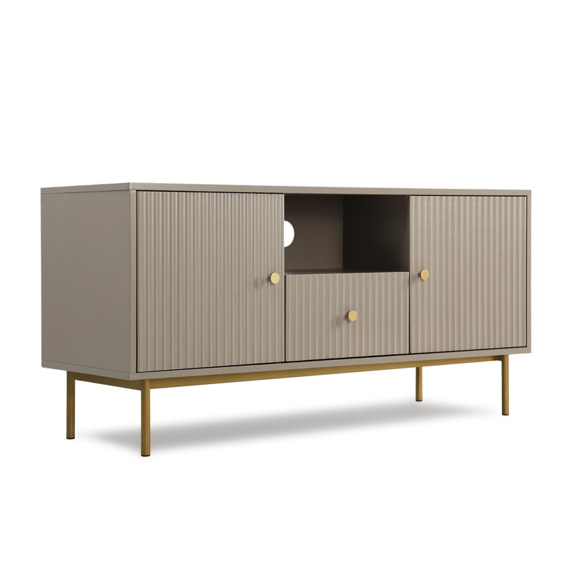 Aggri TV Stand for TVs up to 88", Grey