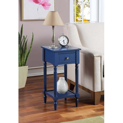 Mayall End Table With Drawer and Solid Wood Legs