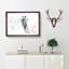 Giraffe with Paint Splashes - Picture Frame Graphic Art Print-56713243-56713247