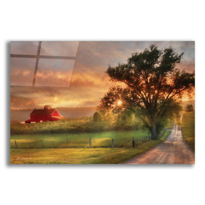 " Country Lane Sunset " by Lori Deiter