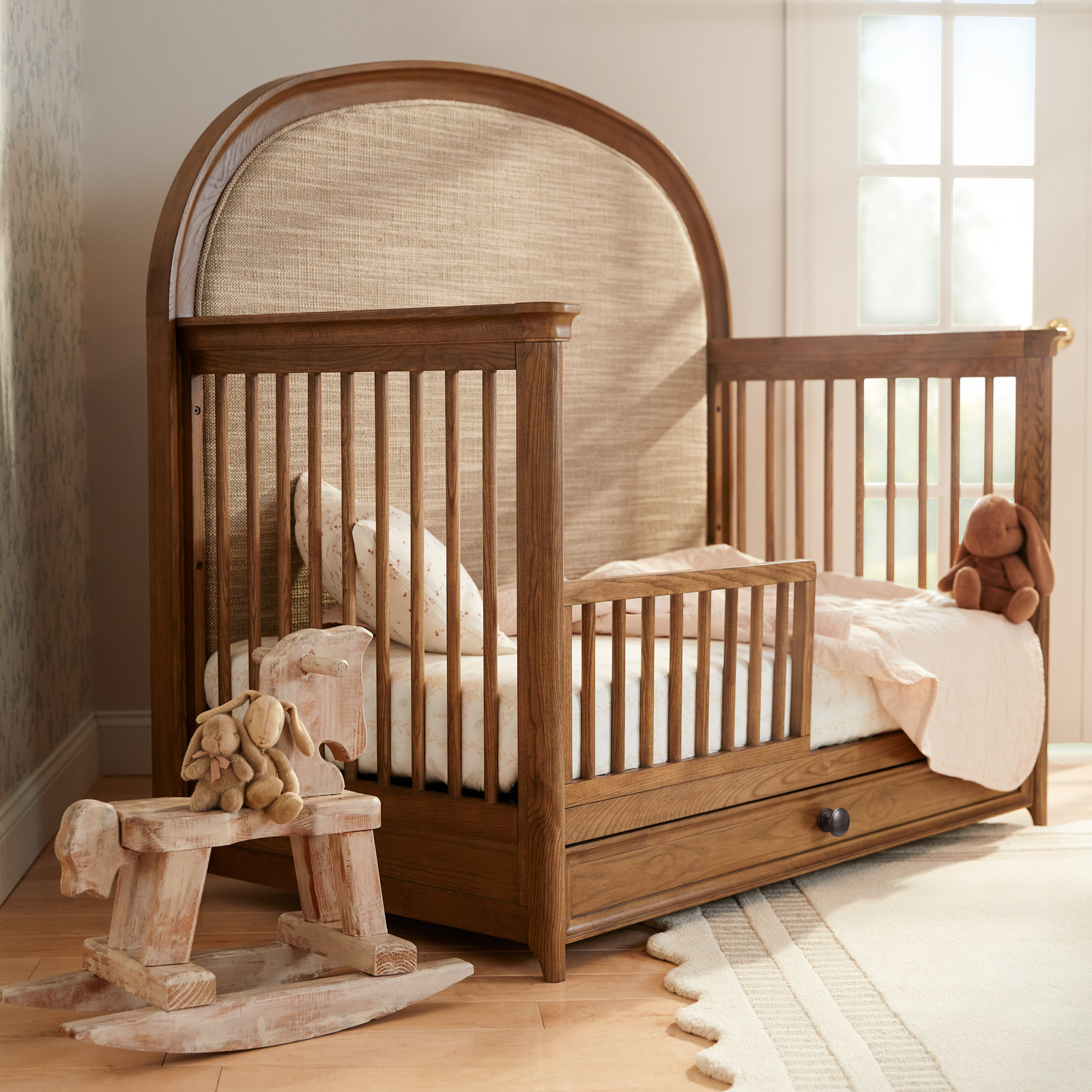 Quiet Luxury 6-in-1 Convertible Crib