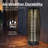 Fuji Solar Powered Wicker Integrated LED Outdoor Floor Lamp Set Of 2