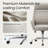 Ergonomic Executive Office Chair with Fixed Arms and Adjustable Tilt Tension-1124473143