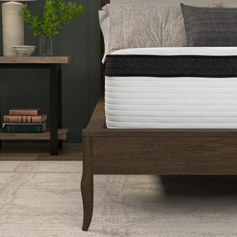 12" Plush Pillow Top Hybrid Mattress, Twin XL