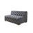 Madele Grey Velvet Double Chaise Sectional-102385492