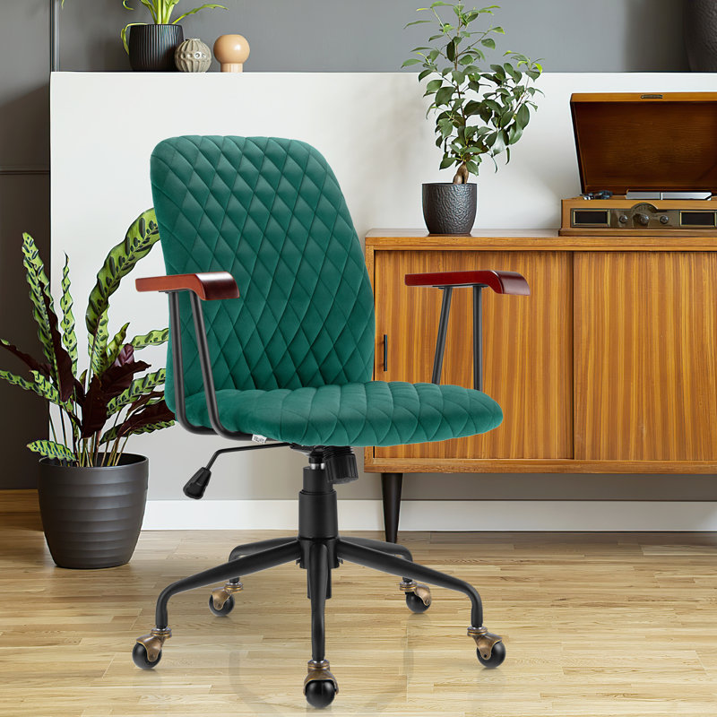 17 Stories Milaina Velvet, Green