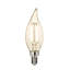 Visual Comfort & Co. LED Flame Tip 2.5W E12 Candelabra base Clear Edison Style light bulb-38564097