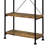Rustic Nutmeg 2-Piece Computer Desk And Bookcase