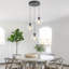 Luminaires suspendus globes en verre 3 lumières-99083288