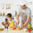 AIRPJ 11 Piece Cooking Utensil Set with Utensil Crock