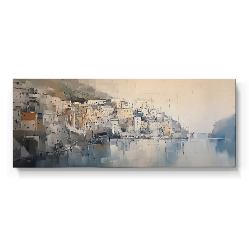 Série nautique-CC III - Toile tendue avec châssis - Prêt à accrocher, H 12 po x l 30 po