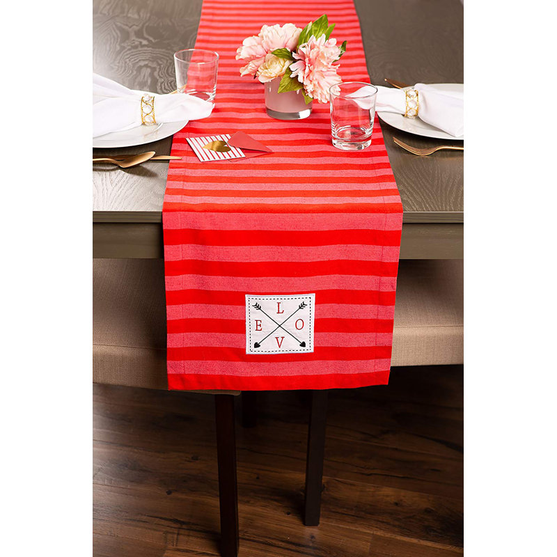 Pigg Love Embellished Table Runner, 72" x 14"