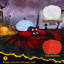 Décoration d'extérieur 11,8 pi. Halloween Spider