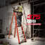 Échelle en fibre de verre, capacité de charge de 330 lb