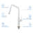 KIBI Macon Pull Down Kitchen Faucet-93729444-48024393