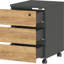 Lissabon 3 Piece Desk Office Set