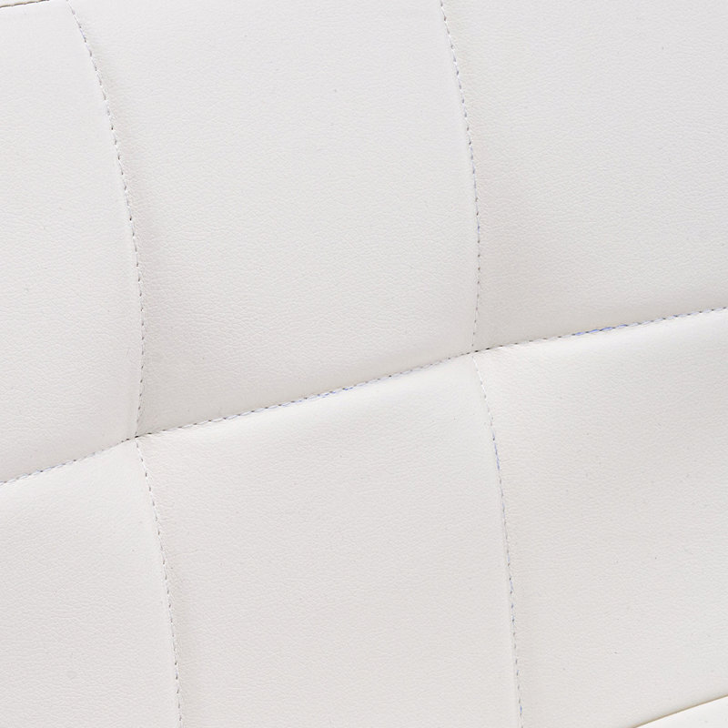 Tabouret de bar Penacook, Blanc, Argent