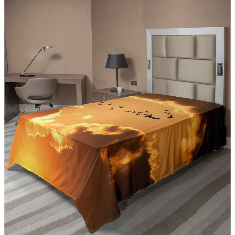 Drap plat Ambesonne, Drap plat pour lit simple