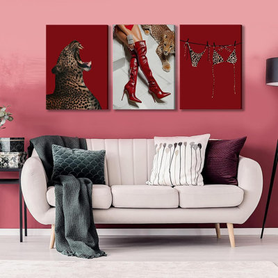 3 Piece Wrapped Canvas Print