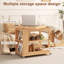 Table basse à roulettes extensible Soild-1562581886