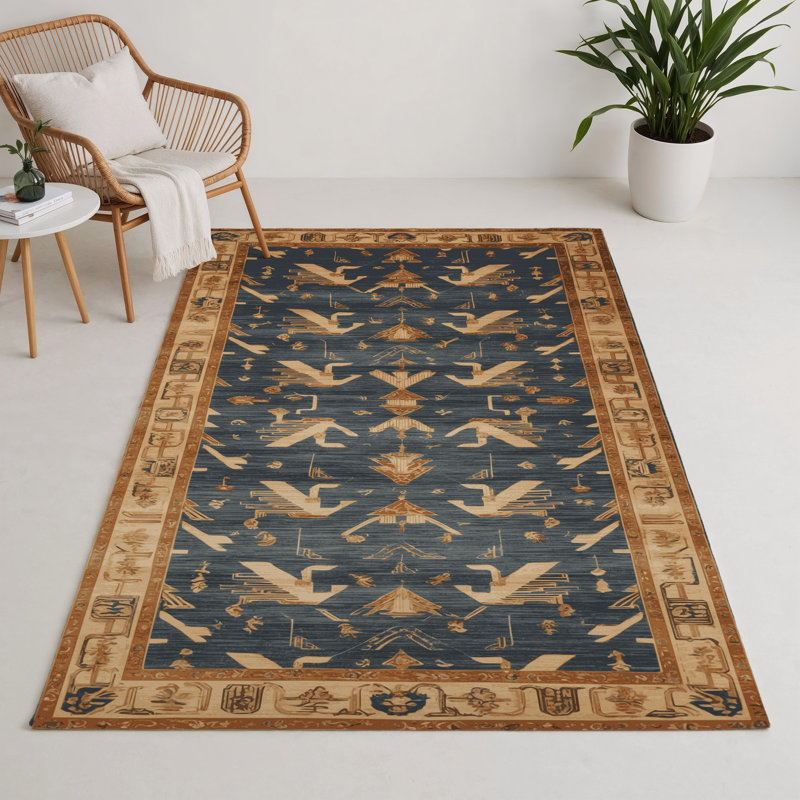 Tapis intérieur et extérieur ArtDeco, Rectangulaire 3 pi x 5 pi