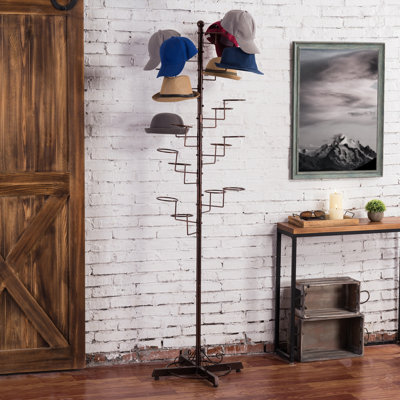 Iron Freestanding 20 - Hook Coat Rack