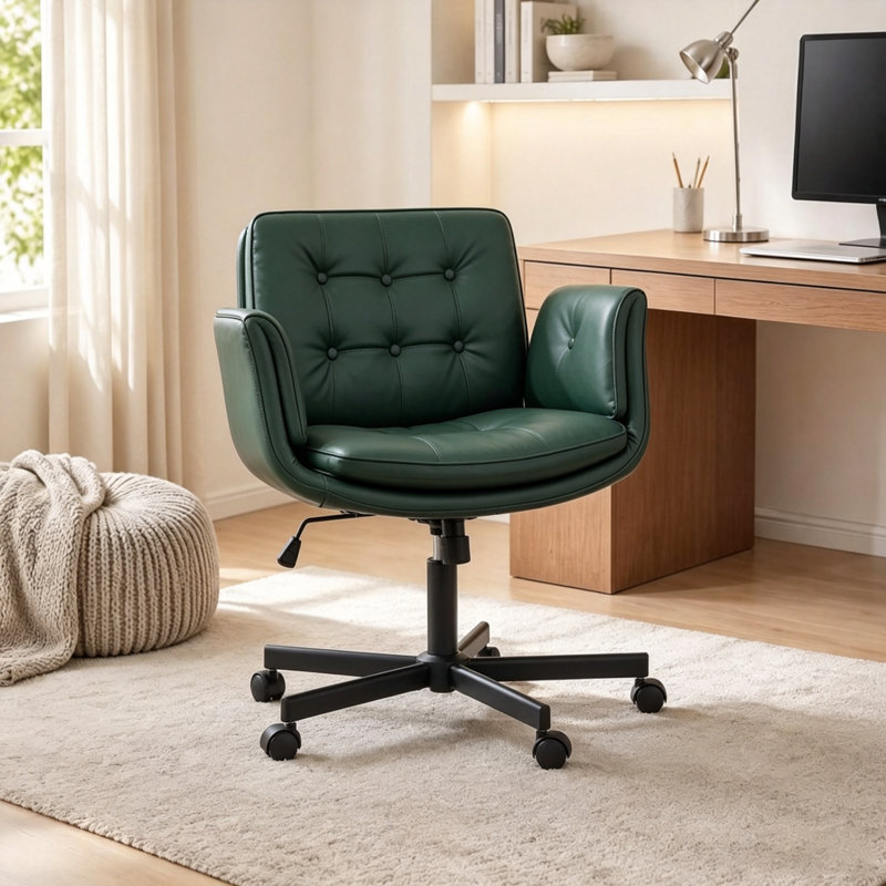 Fauteuil de bureau Criss Cross, Vert
