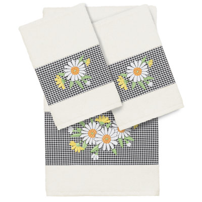 Ensemble de serviettes 100% coton turc 3 pièces